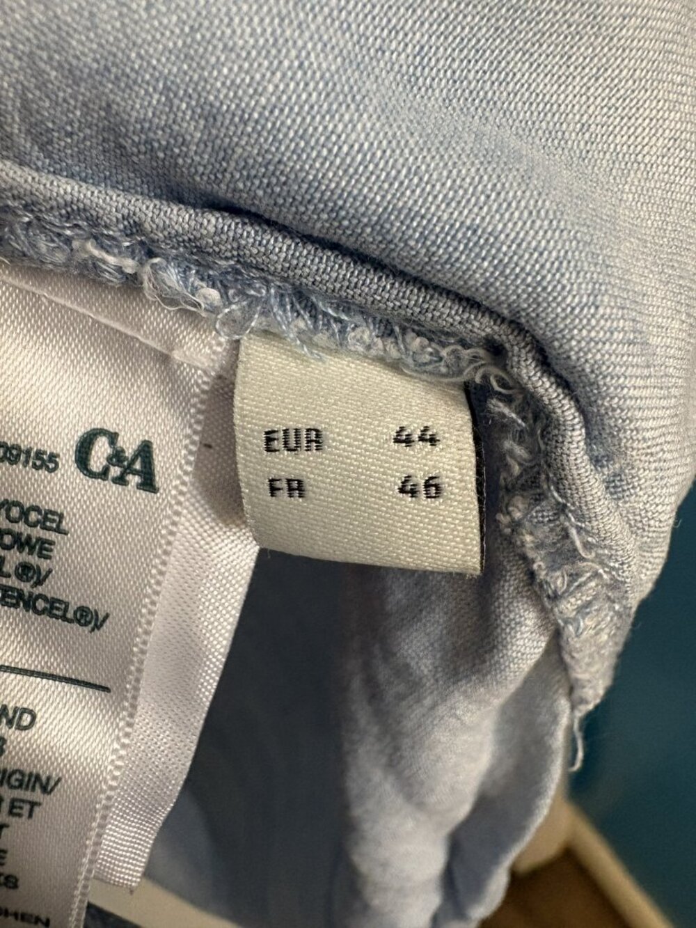 C&A Chambray Denim top - Picture 7 of 8